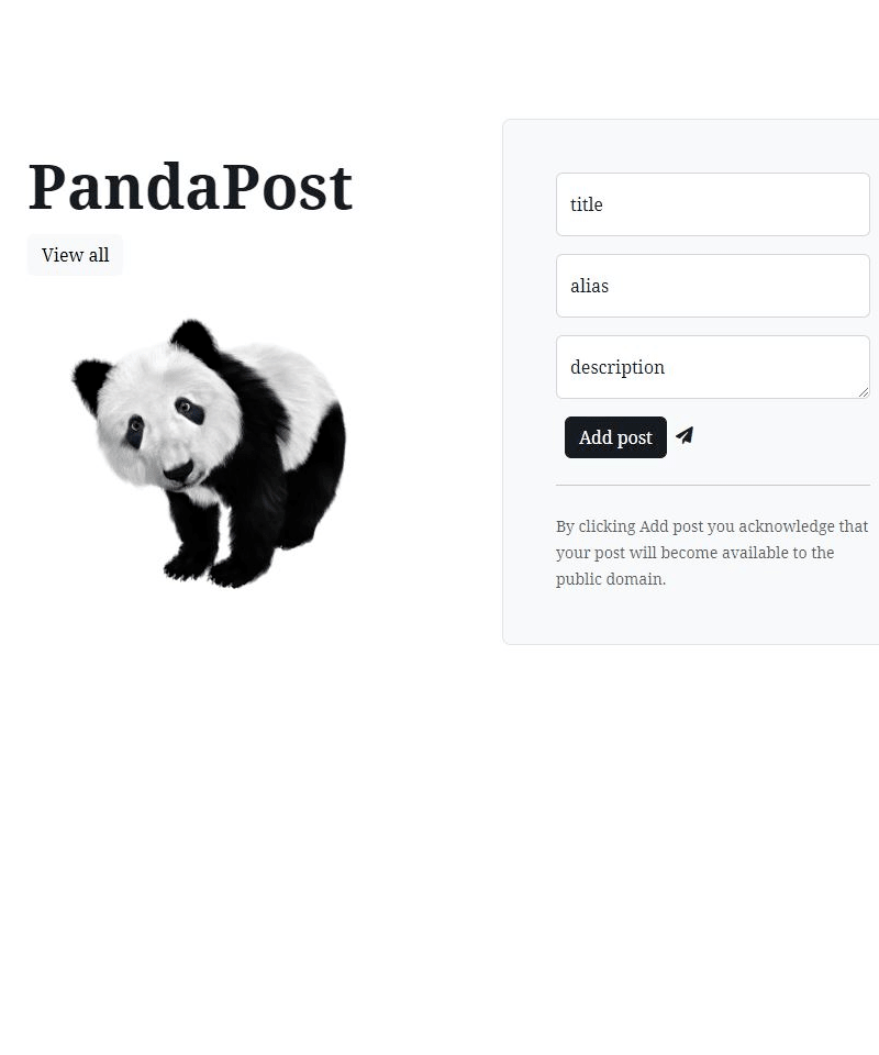 pandapost